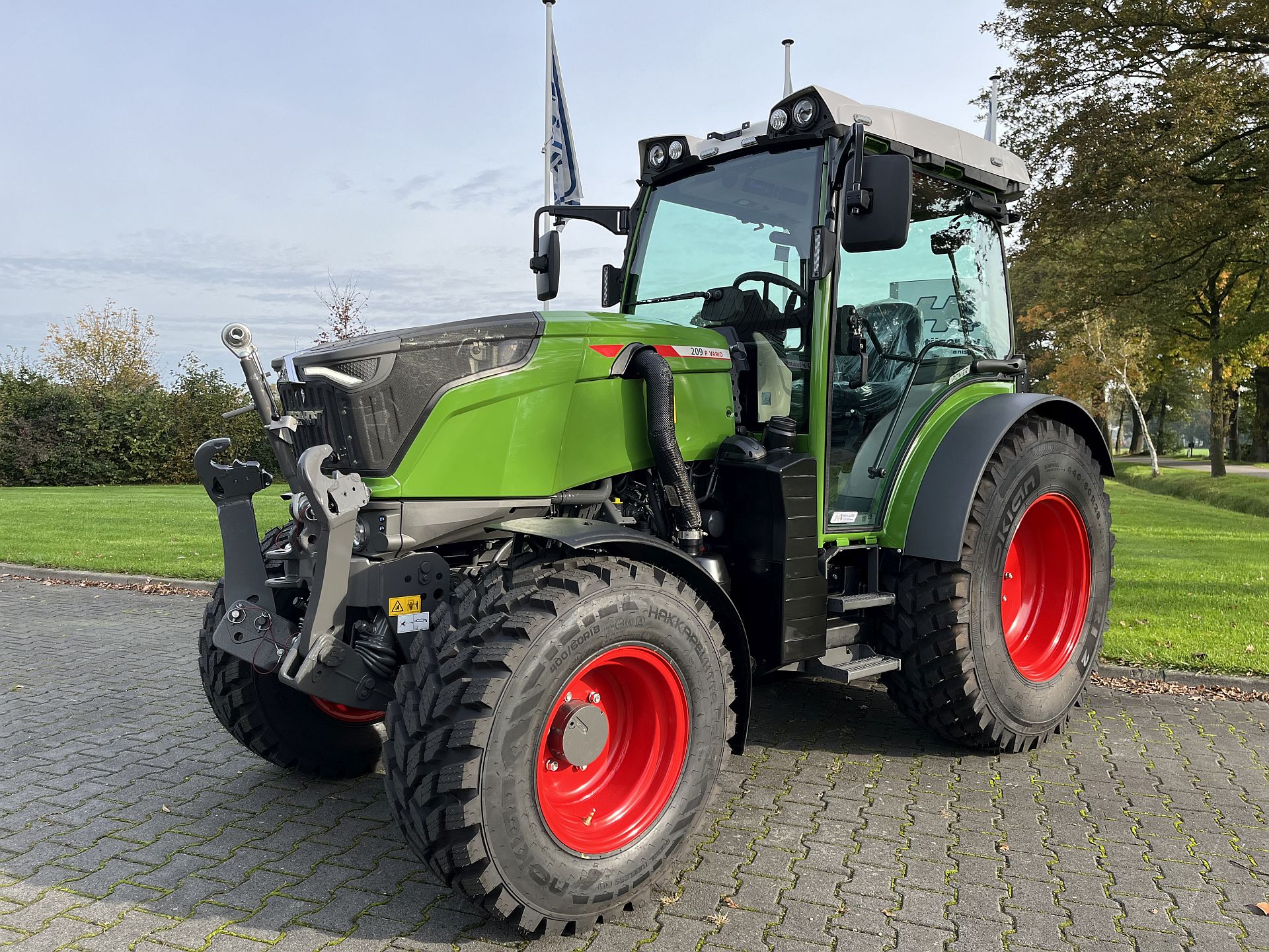 Onderdompeling mobiel zak Fendt 209P compact trekker voor Axent Groen – Hoftijzer